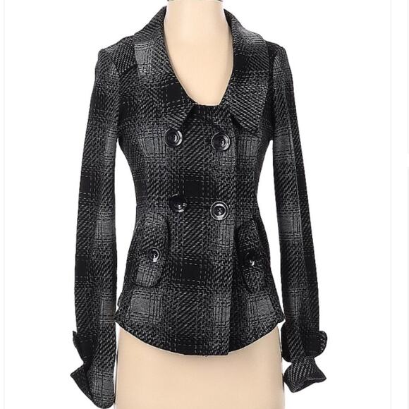 Three Stones Plaid Jacket Size XS - Picture 1 of 2